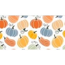 10 Yards 7/8 and 1.5” Autumn HarvestPrint Grosgrain Ribbon