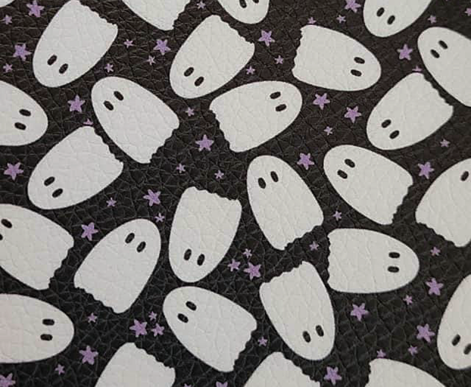 RTS Fall and Halloween Faux Leather Pebbled Sheets 5 Different Prints